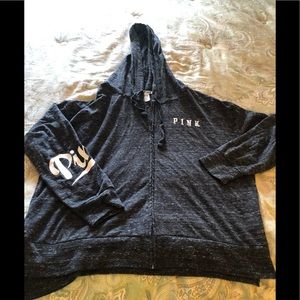 PINK Victoria’s Secret Hoodie Jacket size Large